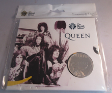 Load image into Gallery viewer, 2020 UK QUEEN FIVE POUND £5 COIN BUNC IN SEALED ROYAL MINT PACK
