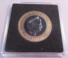 Load image into Gallery viewer, 2011 KING JAMES BIBLE QEII BUNC £2 TWO POUND COIN WITH QUAD CAPSULE &amp; COA
