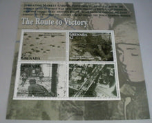 Load image into Gallery viewer, THE ROUTE TO VICTORY ARNHEM, OPERATION MARKET GARDEN STAMPS MNH &amp; INFO CARD
