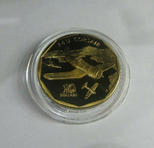 Load image into Gallery viewer, F4U Corsair 1991 Marshall Islands Legendary Aircraft of WWII $10 Coin
