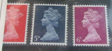 Load image into Gallery viewer, 1968 LOW VALUE DEFINITIVE ISSUE BRITISH MINT STAMPS PRESENTATION PACK
