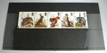 Load image into Gallery viewer, 1977 BRITISH WILDLIFE 9p BLOCK OF 5 STAMPS MNH
