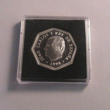 Load image into Gallery viewer, The Millennium Collection Spain 1999 Silver Proof 1500 Pesetas Coin BoxCOA
