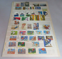 Load image into Gallery viewer, VARIOUS SPORTING AUSTRALIA &amp; OTHERS STAMPS WITH CLEAR FRONTED HOLDER
