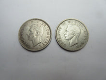 Load image into Gallery viewer, 1942 KING GEORGE VI SILVER SHILLING ENLISH &amp; SCOTTISH COLLECTABLE GRADE
