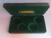 Load image into Gallery viewer, Pobjoy Green Case for 4 Crown or £5 Five Pound Sized Coins (No Coins)
