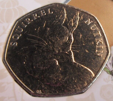 Load image into Gallery viewer, 2016 THE BEATRIX POTTER 50P COIN COLLECTOR ALBUM WITH COINS EF-AUNC

