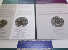 Load image into Gallery viewer, 2017 ROYAL MINT BUnc £2 Coin Aviation,Jane Austen,Britannia ISSAC NEWTON CANUTE
