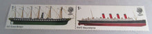 Load image into Gallery viewer, 1969 QUEEN ELIZABETH II BRITISH SHIPS 7 STAMPS MNH &amp; CLEAR FRONTED STAMP HOLDER
