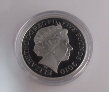 Load image into Gallery viewer, 2010 UK Coastline A Celebration of Britain Silver Proof £5 Coin COA Royal Mint
