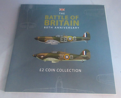 Battle of Britain 1940 80th Anniversary 2020 BUnc Jersey Royal Mint £2 Coin Pack