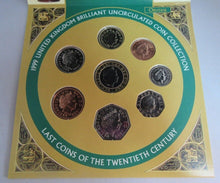 Load image into Gallery viewer, 1999 UK BRILLIANT UNCIRCULATED COIN COLLECTION ROYAL MINT PACK
