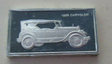 Load image into Gallery viewer, 1924 CHRYSLER 15mm X 10mm 1.60gram SILVER INGOT WITH INFORMATION SLIP
