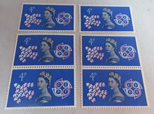 Load image into Gallery viewer, 1961 QUEEN ELIZABETH II 17 X PRE DECIMAL STAMPS MNH IN STAMP HOLDER
