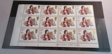 Load image into Gallery viewer, GB 1980 GEORGE ELIS THE MILL ON THE FLOSS 13 1/2p BLOCK OF 12 STAMPS MNH
