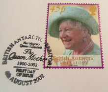 Load image into Gallery viewer, 1900-2002 HM QUEEN ELIZABETH QUEEN MOTHER PROOF GHANA 100 SIKA COIN COVER PNC
