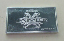 Load image into Gallery viewer, 1910 AUSTRO DAIMLER 15mm X 10mm 1.60gram SILVER INGOT WITH INFORMATION SLIP
