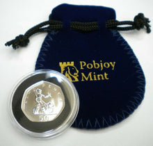 Load image into Gallery viewer, BRITANNIA 2019 50p Coin BUNC WITH INSERT, CAPSULE &amp; POUCH
