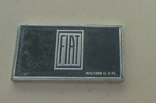 Load image into Gallery viewer, 1936 FIAT 15mm X 10mm 1.60gram SILVER INGOT WITH INFORMATION SLIP
