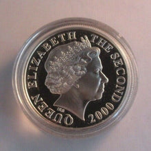 Load image into Gallery viewer, 1999-2000 JERSEY MILLENNIUM GOLD SILVER PROOF £5 FIVE POUND COIN BOX/COA Cc1
