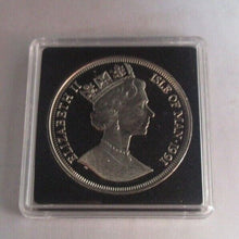 Load image into Gallery viewer, 1991 Diana and Charles 10th Wedding Anniversary 2x 1 Crown IOM Coin Quad Capsule
