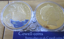Load image into Gallery viewer, 2010 - 2016 CROWNS &amp; CROWN SIZED MEDALlIONS GOLD &amp; SILVER PLATED &amp; OR COLOURIZED
