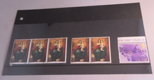 Load image into Gallery viewer, 1967 MADONNA &amp; CHILD 4d &amp; 1975 ANGEL HARP &amp; LUTE 6 1/2P STAMPS MNH
