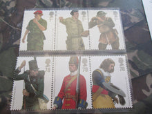 Load image into Gallery viewer, BRITISH ARMY MINITURE MEDALS IN STIRLING SILVER WITH ARMY STAMPS FROM ROYAL MINT
