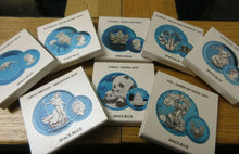 Load image into Gallery viewer, 2019  .999 Silver Coin - Space Blue Edition PANDA BRITANNIA EAGLE KOALA KANGAROO
