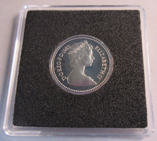 Load image into Gallery viewer, 1983 ROYAL ARMS FIRST YEAR SILVER PROOF £1 ONE POUND COIN BOX &amp; COA
