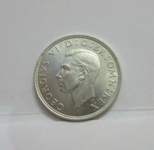 Load image into Gallery viewer, 1945 GEORGE VI SILVER HALF CROWN SPINK REF 4080 UNC QUAD CAP BOXED WITH COA A5
