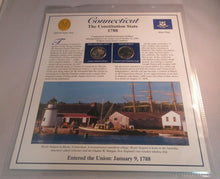 Load image into Gallery viewer, Statehood Quarters Collection Volume 1 Pages Sold Individually, Coins and Stamps
