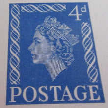 Load image into Gallery viewer, QUEEN ELIZABETH II 4d LETTER CARD UNUSED IN CLEAR FRONTED HOLDER
