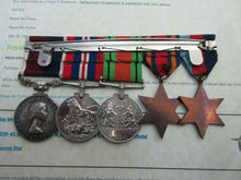 Load image into Gallery viewer, 5 MEDAL GROUP TO SGT TOWERS RAF LSGC BURMA STAR WAR MEDAL  &amp; RIBBON BAR
