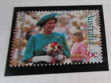 Load image into Gallery viewer, 1986 QEII 60TH BIRTHDAY COOK ISLANDS AUSTRALIA CHRISTMAS IS STAMPS &amp; ALBUM SHEET
