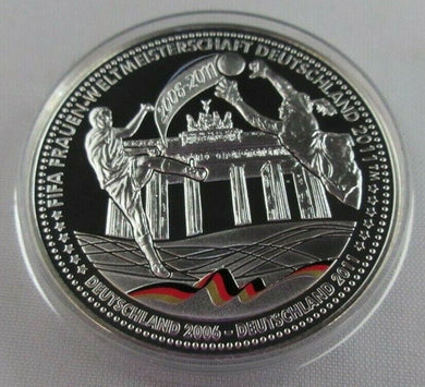 FIFA WOMENS WORLD CUP GERMANY 2011 36mm VON DER 2006 ZU DER 2011 S/PROOF MEDAL
