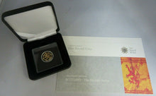 Load image into Gallery viewer, 2008 Royal Mint Scotland Heraldic Series £1 One Pound Silver Gold Proof Coin
