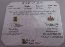 Load image into Gallery viewer, 2021 THE QUEENS BEASTS THE LION OF ENGLAND SILVER PROOF TWO POUND £2 COIN BOXED
