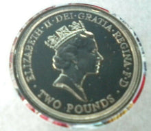 Load image into Gallery viewer, 1994 BANK OF ENGLAND BUNC £2 COIN COVER PNC COMMEMORATIVE LABEL STAMPS POSTMARK
