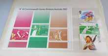 Load image into Gallery viewer, VARIOUS SPORTING AUSTRALIA &amp; OTHERS STAMPS WITH CLEAR FRONTED HOLDER
