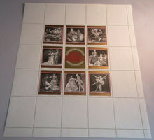 Load image into Gallery viewer, 1869-1969 REPUBLIK OSTERREICH 100 JAHRE WIENER STAATSOPER BLOCK OF 8 STAMPS MNH
