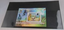 Load image into Gallery viewer, QUEEN ELIZABETH II JERSEY FAVORITE FAIRY TALES £2 MINISHEET &amp; STAMP HOLDER
